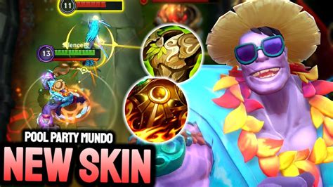 Pool Party Mundo New Skin Buff Almost Immortal S Rated Dr Mundo