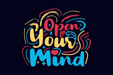 Open Your Mind Graphic By Tamimdesignhub · Creative Fabrica
