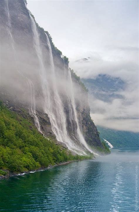 The Seven Sisters At Geiranger Fjord Norway Lofoten Beautiful