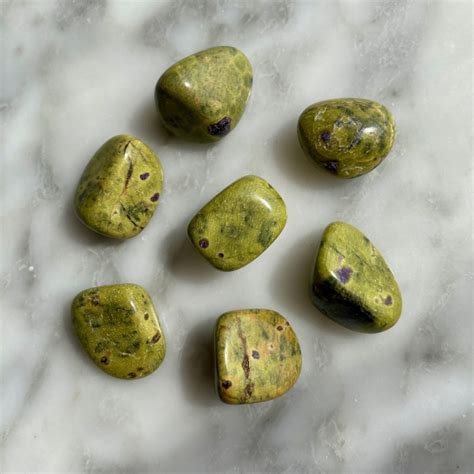 Atlantisite Tumbled Pocket Stone Minera Emporium Crystal And Mineral Shop
