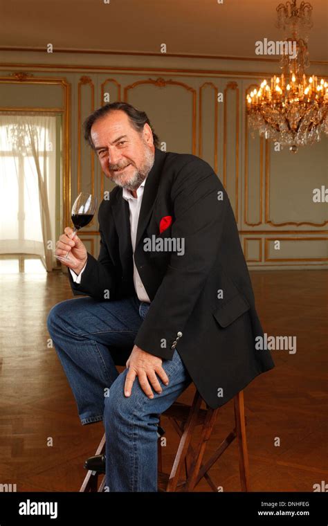 Michel Rolland French Oenologist And Wine Making Advisor Stock Photo