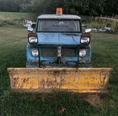 Rare Barn Find 1965 International Scout Model 80 Sno Star W Factory