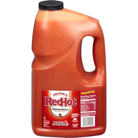 Franks Redhot Original Cayenne Pepper Sauce 1 Gal Furniturezstore