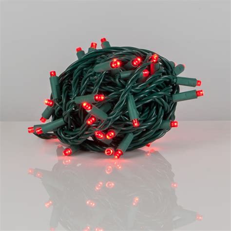 Kringle Traditions 5mm Led Red Christmas Lights Mini Led String Lights
