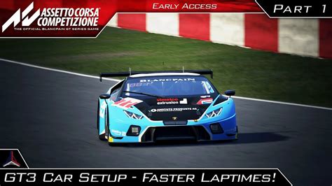 Assetto Corsa Competizione Gt Beginner Car Setup How To Get Faster