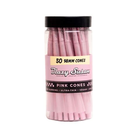 50 Count Pink Pre Rolled Cones Blazy Susan Denver Co