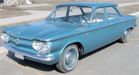 1961 Chevrolet Corvair Deluxe Series 700 4 Door Sedan For Sale