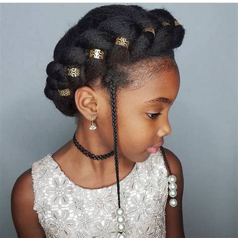 African Hairstyles For Kids Kids Hairstyles For Wedding Black Kids