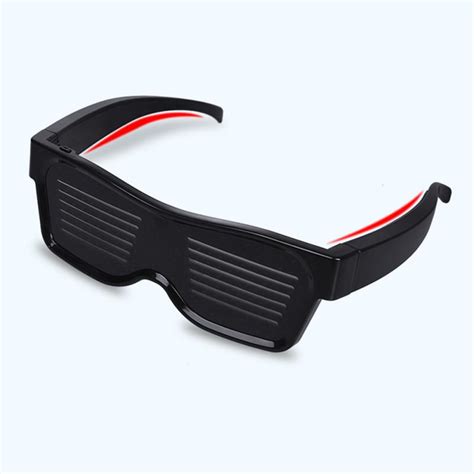 Buy Diy Magic Bluetooth Led Party Glasses Shield Luminous Glasses Usb Charge Multi Lingual Quick