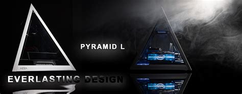 Azza Pyramid 804l Pcie 40 Included Gaming Cnc Atx Case Tempered