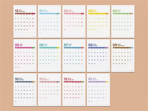 Monthly Planner 2023 Free Download Zohal