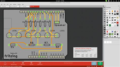 Design Pcb And Generate Schematic Drawings With Fritzing On Linux