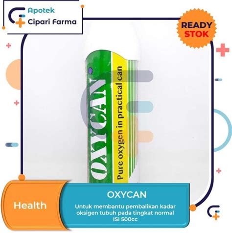Jual Oxycan Green Kaleng Oksigen Portable Alat Bantu Pernapasan