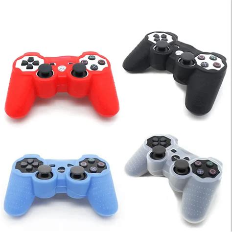 Silicone Rubber Gamepad Joypad Protective Cover Case For Sony