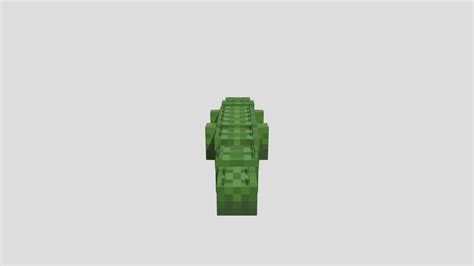 Minecraft Alligator 3d Model By Feebelle 5d41170 Sketchfab