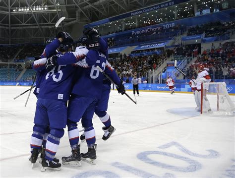 Slovakia Destroys Massively Praised Russian Team In The Ice Hockey Match At The Winter Olympics
