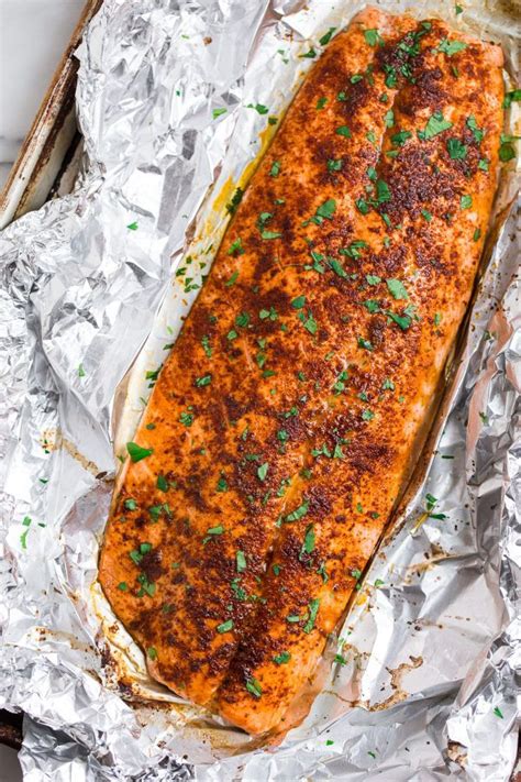 Bake until the salmon is cooked through, about 25 minutes. Spicy Baked Salmon | Easy, Healthy, Perfect Every Time!