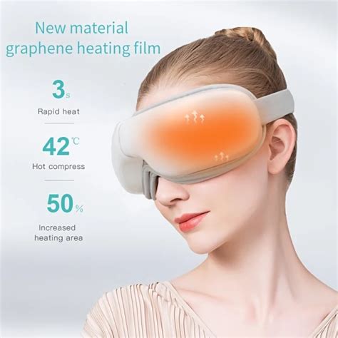 Dropship Eye Protection Device Eye Vibration Massager Hot Compress Air Pressure Acupoint Massage