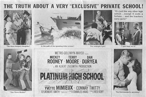 Platinum High School 1960