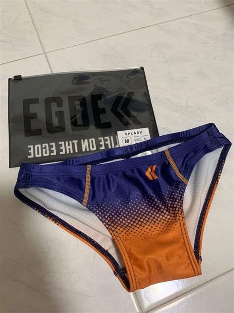 Egde Edge Splash Gx3 Swimwear Bikini Blue Orange Mens Fashion