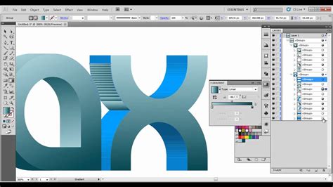 Txt | tomorrow x together. 3D Logo/text illustrator tutorial - YouTube