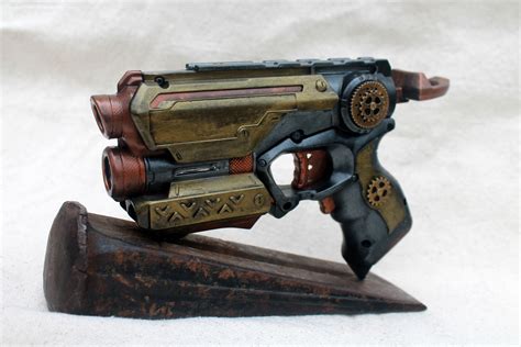 Steampunk Nerf Gun Firestrike Blaster Zombie Vampire Post