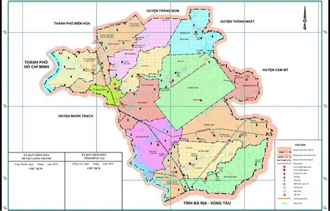 Bản đồ Hành Chính Và Thông Tin Quy Hoạch Của Tỉnh Đồng Nai Năm 2023