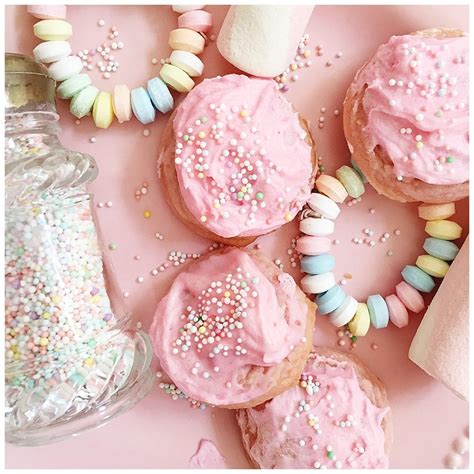 Pretty And Delicious Pink Cookies Live Sweet
