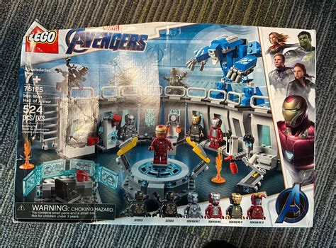 Lego 76125 Marvel Iron Man Hall Of Armor Avengers Super Heroes Hobbies