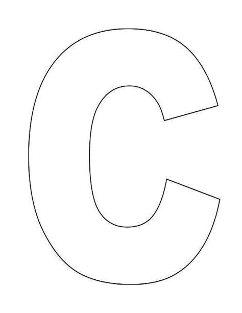 Letter C Coloring Pages Printable - Coloring Home