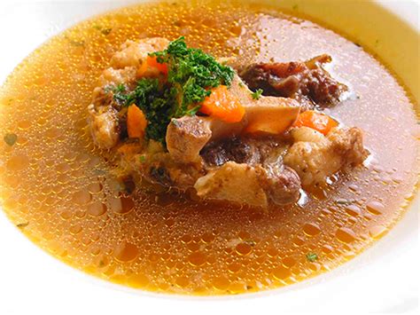 Oxtail Soup Sopa De Rabo De Buey • Mcplaci English School Aprende