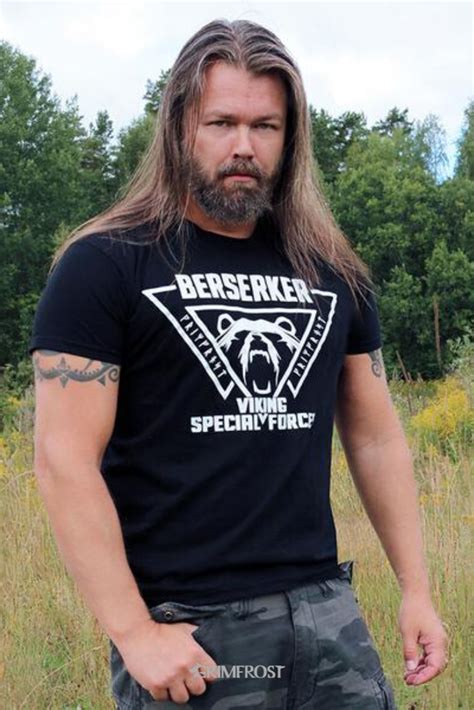 Premium Tee Berserker Black Vikings Viking Clothing Quality T Shirts