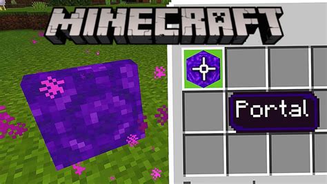Nether Portal Block Farm 100% in Survival! Minecraft (Tutorial ) MCPE