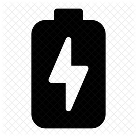 Charge Battery Icon Download In Glyph Style