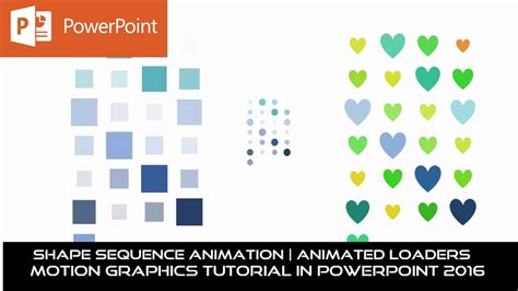 Shape Sequence Animation Animated Loaders And Spinners Powerpoint 2016 Tutorial Youtube