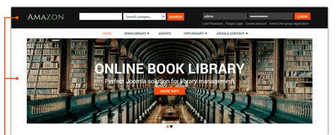 Library Website Template