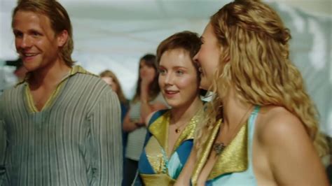 Lily James Behind The Scenes Mamma Mia Here We Go Again Youtube