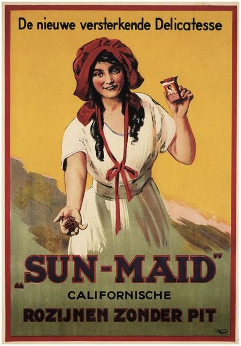 Sun Maid Raisins Vintage Ads Vintage Posters Pendleton Oregon