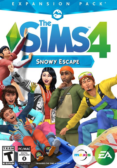 Sims 4 Snowy Escape Recolors