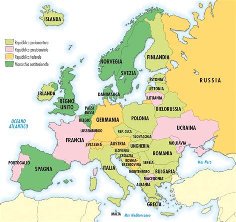 Le Mappe Di Italia Mappa Di Italia Europa Meridionale Europa