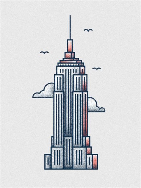 Empire State Building Cartoon Drawing At Explore