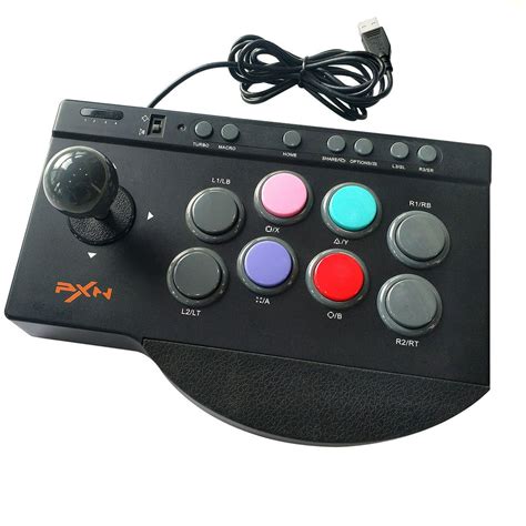 Pxn 0082 Arcade Fight Stick Joystick For Tvpcps3ps4ps5xbox One