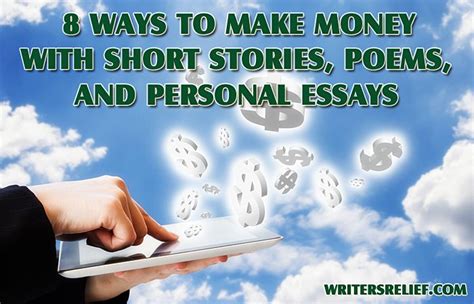 8 Ways To Make Money With Your Short Stories Poems And