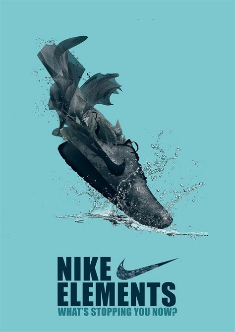 Nike Elements Advertising Campaign On Behance Sports Graphic Design