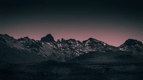 4k Mountains Landscape Twilight Wallpaper 3840x2160