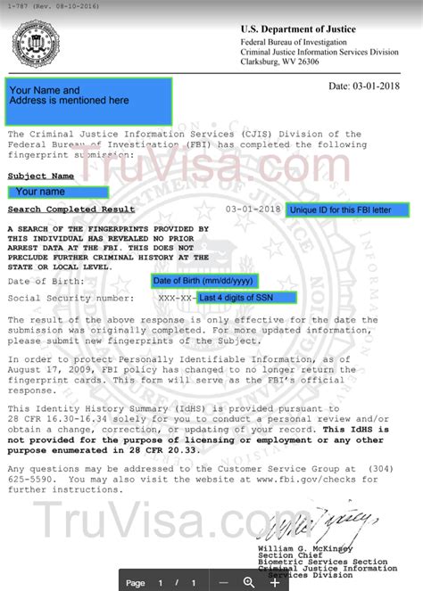 For other formats fbi tries to use imagemagick's convert. Sample FBI Police Verification Letter