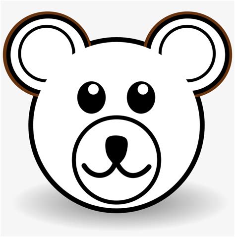 Head Clipart Baby Bear Bear Face Drawing Easy Free Transparent Png