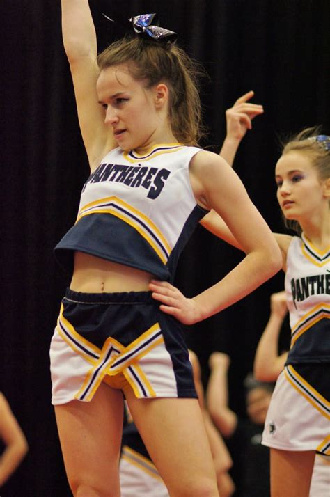 cheerleaders panthères college regina assumpta extreme c… flickr