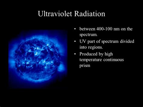 Ultraviolet Presentation Physics