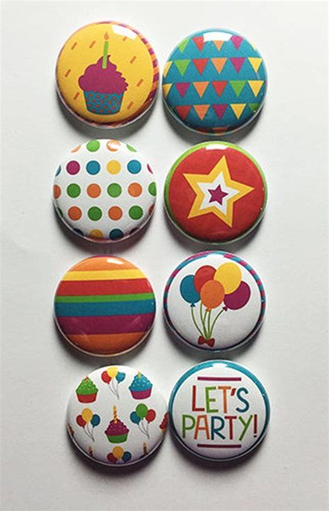 These Are One Inch Flair Buttons There Are 8 Buttons In This Set